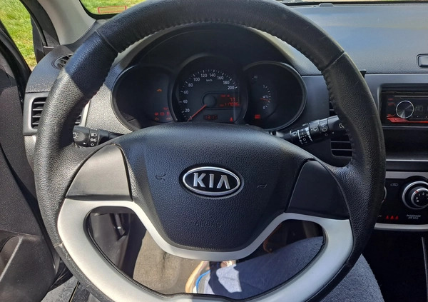 Kia Picanto cena 16500 przebieg: 117000, rok produkcji 2011 z Rydzyna małe 172